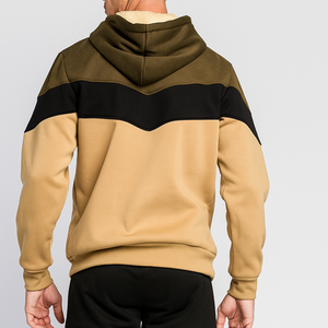 OEM de calidad de los hombres Boxy recortada Oversized Dropshoulder Pullover Hoodie Custom Cotton Streetwear bordado Technics Hooded - Product Image 4