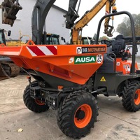 Nouveau Mini-Dumper Agricole Compact AUSA Tout-Terrain 6x4 Diesel Hydraulique Euro 3 Optimal