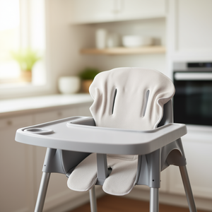Funda para silla alta Italbaby con borde color marfil 050 0040 06 Almohadas lumbares y cojines para asiento - Product Image 3