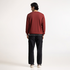 Nardon Apparel OEM Sweat-shirt surdimensionné à col ras du cou 100% coton, épaules tombantes, hommes - Product Image 2