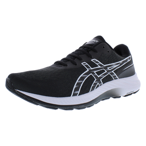 Scarpe da Donna Gel-Excite 9 Nere/Bianche con Chiusura a Lacci, Design Piatto, Traspiranti in Mesh/EVA/PU, per Tutte le Stagioni - Product Image 1