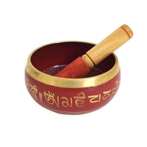 Cuenco de Metal para cantar Sonido Curación Meditación Yoga Terapia de sonido Cuencos de canto budista de Metal de aluminio - Product Image 6