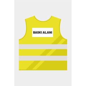 Customizable <b>Hi</b> <b>Vis</b> Yellow Reflective Safety Vest Waterproof Polyester Workwear Customizable Logo for Daytime Visibility <b>Gilet</b> - Product Image 2