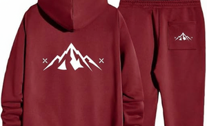 ชุดกีฬาสีทึบที่มีฮู้ดใส่ได้ทั้งชายและหญิง | วัสดุผ้าฝ้ายรุ่น100% | ตัวเลือกสีที่กำหนดเอง | ฤดูหนาวป้องกันแบคทีเรียระบายอากาศ - Product Image 6