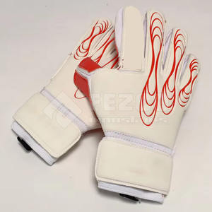 Guantes de fútbol de cuero de alta calidad para porteros con ajuste seguro Tecnología de control de Palma mejorada Diseño transpirable - Product Image 5