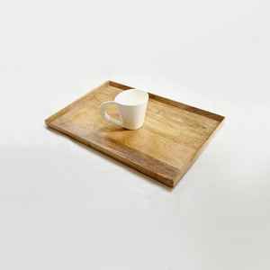 Assiette de service en bois de manguier Produit de qualité supérieure fabriqué à la main et durable - Product Image 3