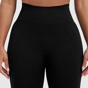 เลกกิ้งโยคะเอวสูงสำหรับผู้หญิงเลกกิ้งผ้ายืดเอวสูงสำหรับใส่ออกกำลังกายเล่นฟิตเนสยิมเลกกิ้งเล่นโยคะเอวสูง - Product Image 5