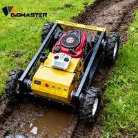 Tondeuse à gazon RC tout-terrain 4x4, 8HP, hybride essence-électrique, pour pente de 35 degrés