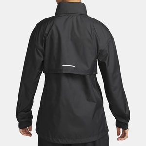 Veste de course en nylon noir pour femmes en gros Anorak imperméable et coupe-vent personnalisé Service OEM pour la saison d'hiver - Product Image 5