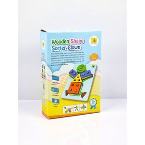 Rompecabezas de Madera con Formas de Payaso para una Experiencia Divertida, Educativa y de Aprendizaje - Product Image 3