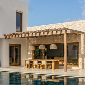 Garantie 3 ans, ensemble de jardin en rotin et aluminium, design moderne, origine Vietnam, pour utilisation en extérieur, imperméable - Product Image 1