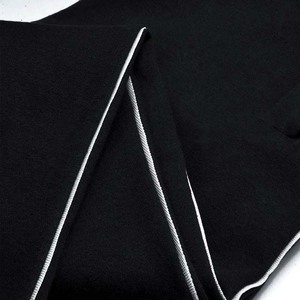 Pantalones informales de cintura alta para hombre de la mejor calidad, pantalones para hombre, tela de lona a rayas curvada recta, tamaño personalizado, diseño OEM disponible - Product Image 4