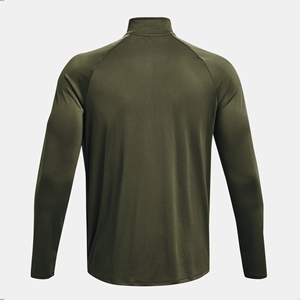 Sudaderas Personalizadas con Logotipo Bordado para Hombre, Ropa Deportiva de Gimnasio Elástica 100% Poliéster, Ligera, con Cierre de Cremallera de un Cuarto - Product Image 4