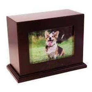 High Quality American Style Handmade Wood Cremation <b>Urns</b> for Cat and <b>Dog</b> Ashes Wholesale Funeral <b>Urns</b> for Pets - Product Image 3