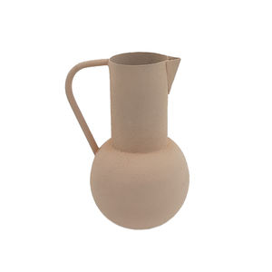 Vase à fleurs en métal design moderne fini noir de petite taille pour la maison et le mariage Décoration de table Vase en métal fait à la main - Product Image 5