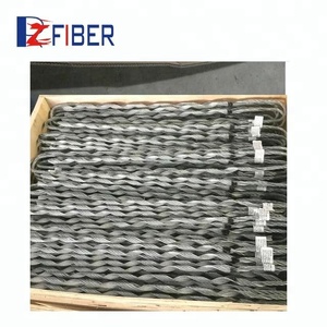 Accesorios de instalación de <span class=keywords><strong>cable</strong></span> ADSS ASU Abrazadera de tensión de fibra óptica de ajuste de control ADSS preformada - Product Image 2