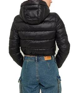 Nouvelle Veste Bomber Hiver Respirante en Coton Tricoté avec Fermeture Éclair et Lettres pour Femme, Personnalisable OEM, Séchage Rapide – Grande Vente - Product Image 2