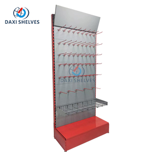 Scaffali a Gondola per Ferramenta, Ganci per Pannelli Forati, Scaffali Metallici, <span class=keywords><strong>Design</strong></span> Moderno Cinese per Supermercati - Product Image 1