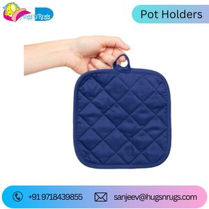 Nouveau design de porte-pot écologique 100% porte-pot en coton doux, mieux noté avec porte-pot imprimé de logo personnalisé - Product Image 4