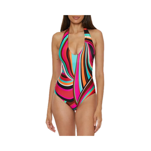 Wholesale Price Women One Piece Swimsuit Custom Logo Swimming Suit Beachwear For Women in Beach Wear Use - Product Image 1