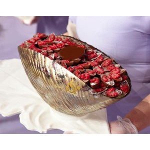 Tazón de metal de lujo de alta demanda para servir chocolate Diseño único Última llegada Venta al por mayor Tazón de plato favorito de proveedores indios - Product Image 1