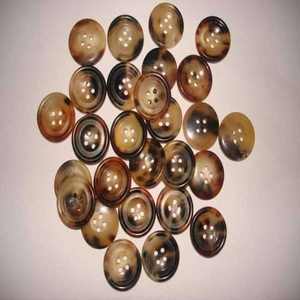 Botones de Cuerno de Vaca Natural Hechos a Mano, Ecológicos, de Moda, con 4 Agujeros, para Ropa, Auténticos, Acabados, Estilo Indio, 2026 - Product Image 5