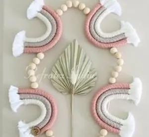 Fabricante de guirnaldas de macramé, proveedor a granel de refractex, India, hecho en la India para la mejor calidad y más color - Product Image 1