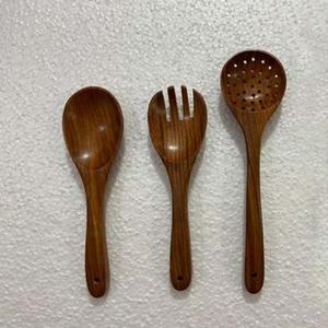 Acacia Wooden Kitchen Essential <b>Utensil</b> <b>Set</b> Spatula Cooking Tools Reusable Wood Elegant <b>Utensils</b> <b>Set</b> for Kitchen - Product Image 2