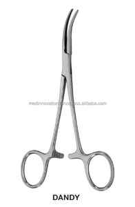 Ensemble d'instruments chirurgicaux en acier inoxydable manuel de pinces à artères Dandy essentiel pour les procédures médicales - Product Image 2