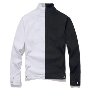 Vente de gros 2025 nouvelle veste pour homme hommes élégant OEM personnalisé hiver hommes Zip Denim veste surdimensionné Hip Hop rue OEM Service. - Product Image 5