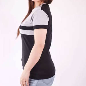 Nouveau Style léger femmes T-shirt vente chaude nouveau Design femmes plaine à manches courtes doux coton col rond t-shirts décontractés - Product Image 3