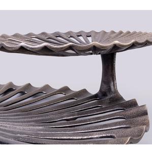 Bandeja de servicio superior redonda 1 gris de la mejor calidad para bodas y cenas de Ramadán para servir alimentos y Decoración de mesa - Product Image 4