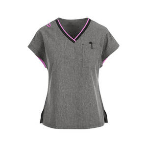 Vêtements d'infirmière en gros, ensembles d'uniformes, vêtements d'hôpital - Chemise en tissu tissé et vêtements de médecin. - Product Image 4