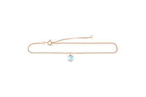 Venta al por mayor de Plata de Ley 925 de la suerte de moda para pulsera para mujer Topacio azul cielo natural diseño minimalista precio de descuento - Product Image 3