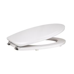 Sedile per Bagno - Bianco - Acrilico e Acciaio Inossidabile - Product Image 2