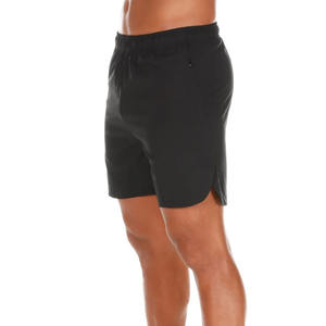 2 in 1 Gym Shorts Men Training Activewear with Inner Compression <b>Layer</b>, Elastic Waist & Custom Wholesale Manufacturing - Product Image 3