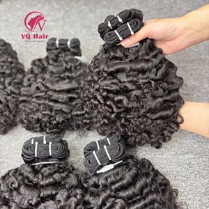 Venta al por mayor 2024 Paquete de trama rizada birmana 100% cabello crudo vietnamita peinados de tendencia superior de un donante Dropship disponible - Product Image 5