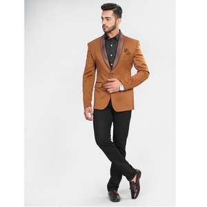 Blazer décontracté pour homme Mustard Gold, design élégant pour un usage quotidien, des événements informels et des sorties élégantes, disponible à un prix raisonnable - Product Image 1