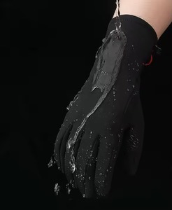 Meilleure qualité hommes hiver neige gants de cyclisme coupe-vent gants de Ski polaire Gel Pad haute qualité cuir chaud confortable - Product Image 2