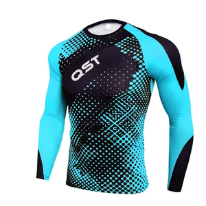 QST เสื้อกีฬาแขนยาวแบบเต็มตัวสำหรับฝึกกิโมโน BJJ Jiu Jitsu พิมพ์ลายได้ตามต้องการ - Product Image 3