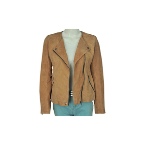 แจ็กเก็ตหนังนิ่มสำหรับผู้ชาย, แจ็กเก็ตหนังกลับลำลองสีน้ำตาล2025 - Product Image 5