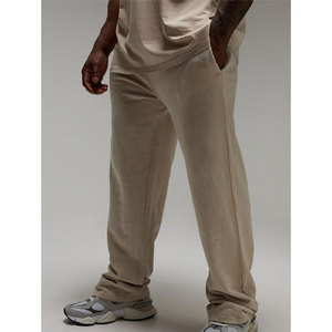 Pantalons de survêtement en molleton de coton pour homme, décontractés, coupe droite, jogging, vente en gros, pantalons de jogging 2026 - Product Image 4