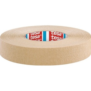 For TESA Crepe Tape Strongly Creped Light Brown 50m Length 30mm Width Office <b>Adhesive</b> Roll with <b>PU</b> 10 - Product Image 1