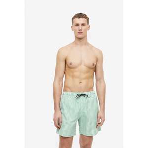 กางเกงขาสั้นรัดเอวผ้าฝ้าย100% แฟชั่นผ้าถักปิดเอวยางยืดสำหรับลำลองปากีสถาน - Product Image 1