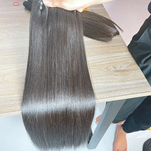 Fabricant mondial de cheveux lisses à os naturel au Vietnam, couleur brune, cheveux humains en vrac pour tresser des cheveux humains en vrac - Product Image 4