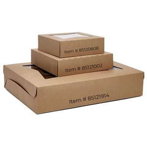 Premium Kraft Rectangle Automatic Cake Boxes <b>Top</b> <b>Loading</b> with Tray Tool - Product Image 3