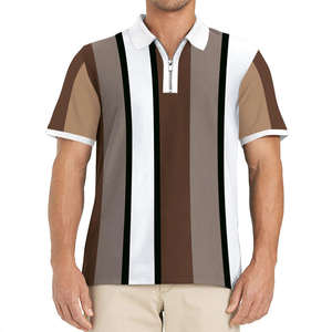 Camisa de Manga Corta para Hombre, Talla Grande, Nueva Colección 2026, Cierre de Cremallera, Cuello Solapa, Corte Ajustado, Ecológica, Envío Gratis - Product Image 6