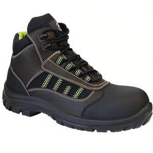 Botas de Seguridad Danube S3 SRC EN20345 Talla 41 Negras/Marrón con Forro de Cuero/Textil, Guantes y Equipo de Protección para Jardinería - Product Image 2
