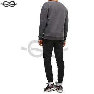 เสื้อสเวตเชิ้ตผ้าฝ้ายเนื้อหนัก 280gsm คุณภาพสูง แบบเรกูลาร์ สั่งทำโลโก้ได้ สำหรับฤดูหนาว ผ่านกระบวนการ Stonewashed ประดับด้วย Rhinestone สำหรับงานปัก - Product Image 5