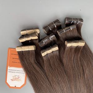 Extensiones de cabello humano crudo alineado con cutícula vietnamita virgen 100%, estilo con cinta, extensiones onduladas sin procesar baratas de 30 pulgadas - Product Image 4